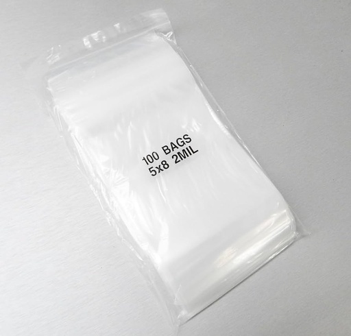 [1944] ZIP Lock Bags 5 X 8 2MIL