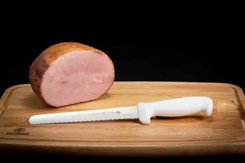 [5627-8] Mundial W5627-8E Carving and Slicing Knife Serrated Edge 5600 Series 8 inches White