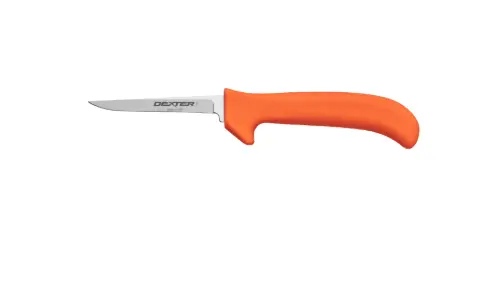 [11203X] EP153¾HG-3°DP 3 ¾” 3 Degree Drop Point Deboning Knife