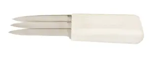[15753] S104SCV-3 SANI-SAFE® 3 Blade Bread Scoring Knife